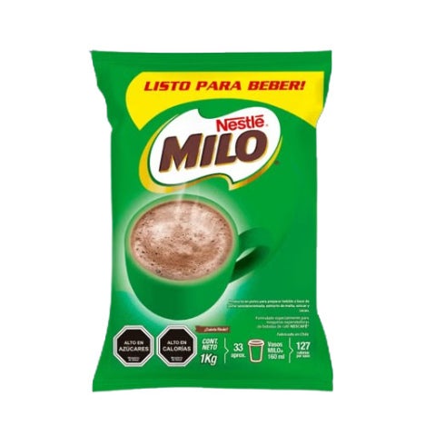  Bolsa de MILO® ACTIV-GO® 1 kg en polvo para Máquina dispensadora de bebidas 