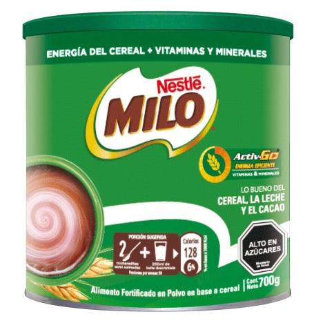 Tarro de Saborizante para Leche MILO® ACTIV-GO® 700 g 