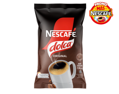 Paquete de café instantáneo Nescafé Dolca