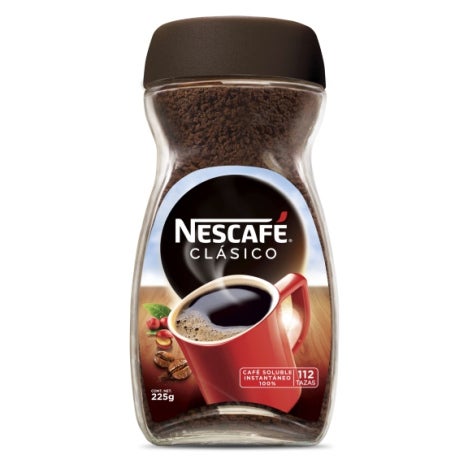 Café NESCAFÉ® Clásico instantáneo frasco 12x225g