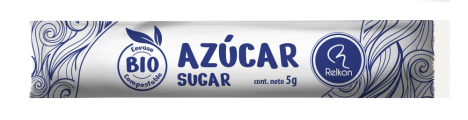 Azúcar granulada Stick Relkon® 5 g | Tubo 800x5 g