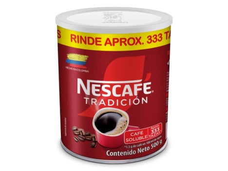 Vista frontal de café NESCAFÉ® TRADICIÓN® 500 g