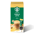 Caja con 4 Sticks de Vanilla Latte Starbucks por 21.5g c/u