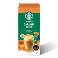 Caja con 4 Sticks de Caramel Latte Starbucks por 21.5g c/u
