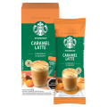 Caja con 4 Sticks de Caramel Latte Starbucks por 21.5g c/u