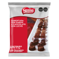 Vista frontal de bolsa de 5kg de Cobertura de Chocolate con Leche NESTLÉ®