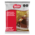Vista frontal de bolsa de 5kg de Cobertura de Chocolate Semiamargo NESTLÉ®