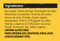 Lista de ingredientes de Consomé de Pollo NESTLÉ PROFESSIONAL® x 1 Kg
