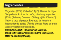 Lista de ingredientes de MAGGI® Condimento Pastor x 930g