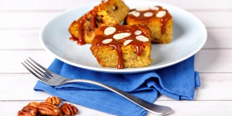 Pan de Elote con Dulce de Leche