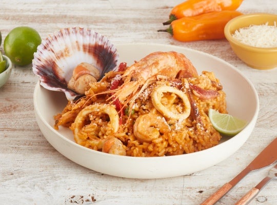 Arroz con mariscos