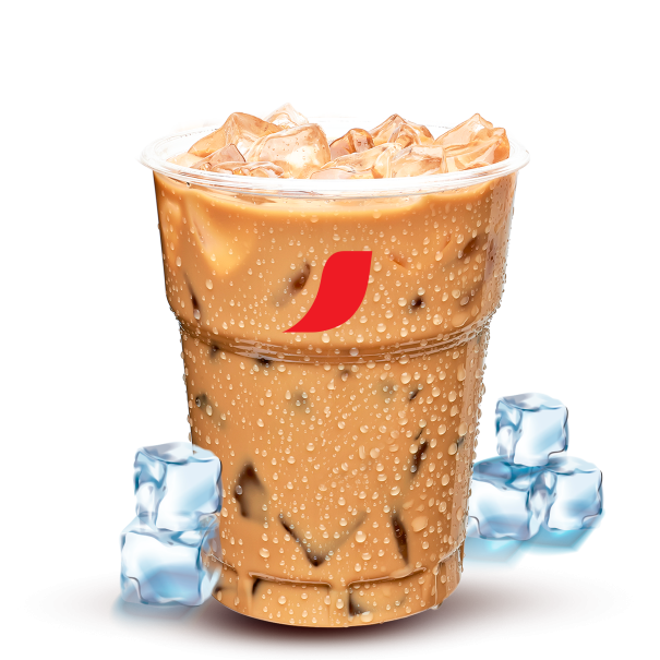 Receta Nescafé Vainilla Hot Over Ice en vaso transparente 