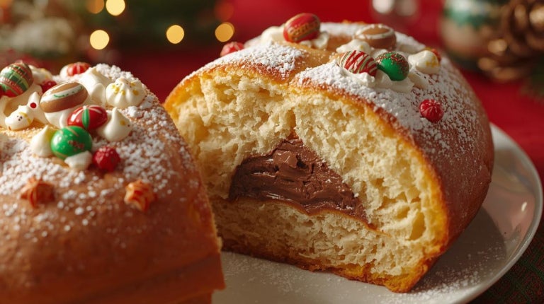 pan dulce navideno kit kat