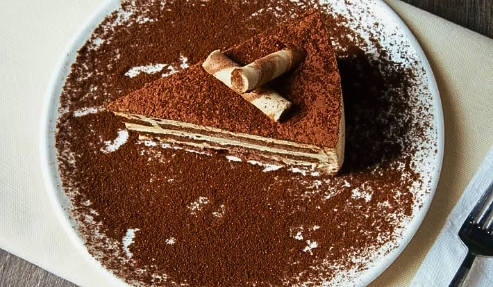Torta Tiramisú de Panqueques con NESQUIK®