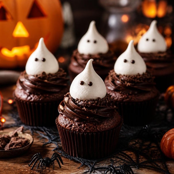 Cupcakes Halloween con NESQUIK®