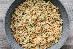 plato con cous-cous