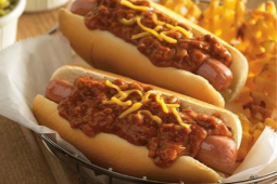 Hot Dog de Chef-mate® Chile Con Carne y Frijoles