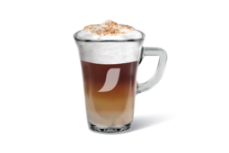 Vaso de cappuccino vainilla con espuma de NESCAFÉ®