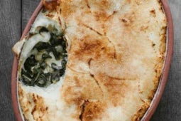 Pastel de papa y acelga