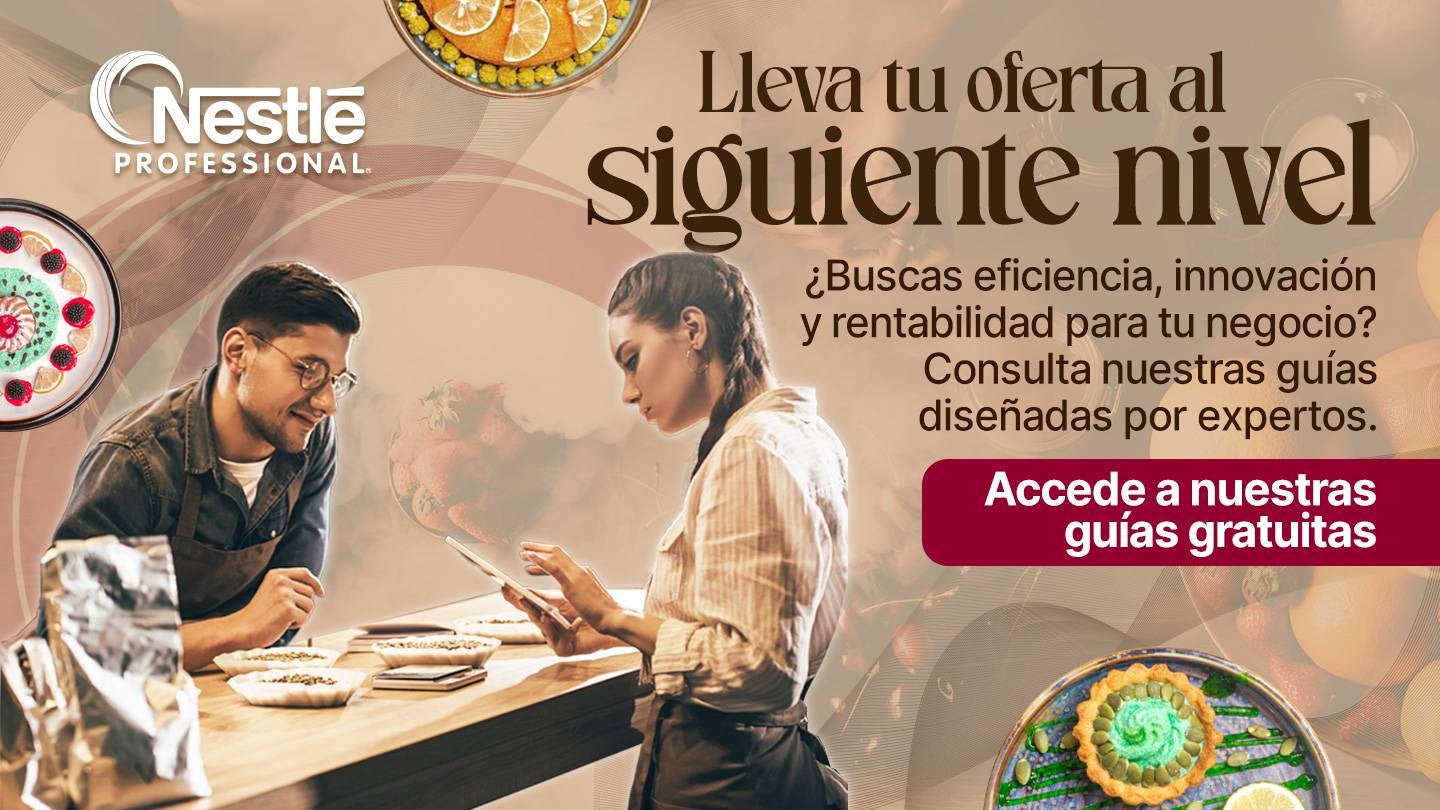 Banner que invita a acceder a guías descargables gratuitas para tu negocio foodservice