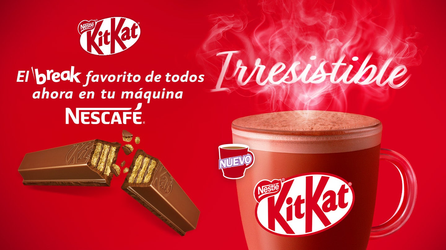 El break favorito de todos ahora en tu máquina Nescafé