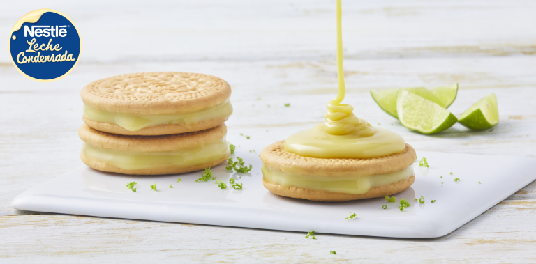 receta de alfajores con relleno de leche condensada Nestlé