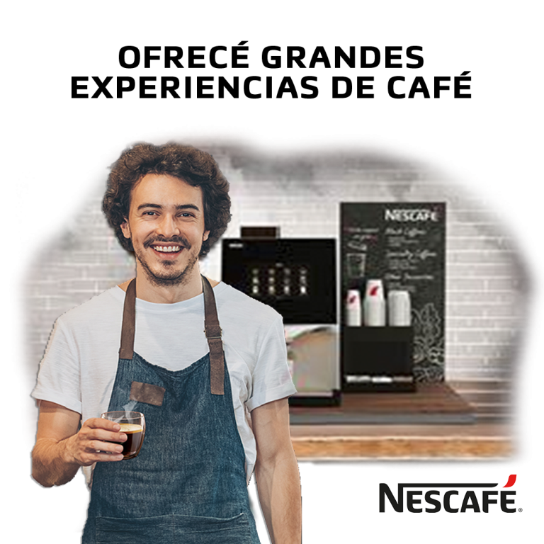 Ofrecé junto a Nescafé grandes experiencias
