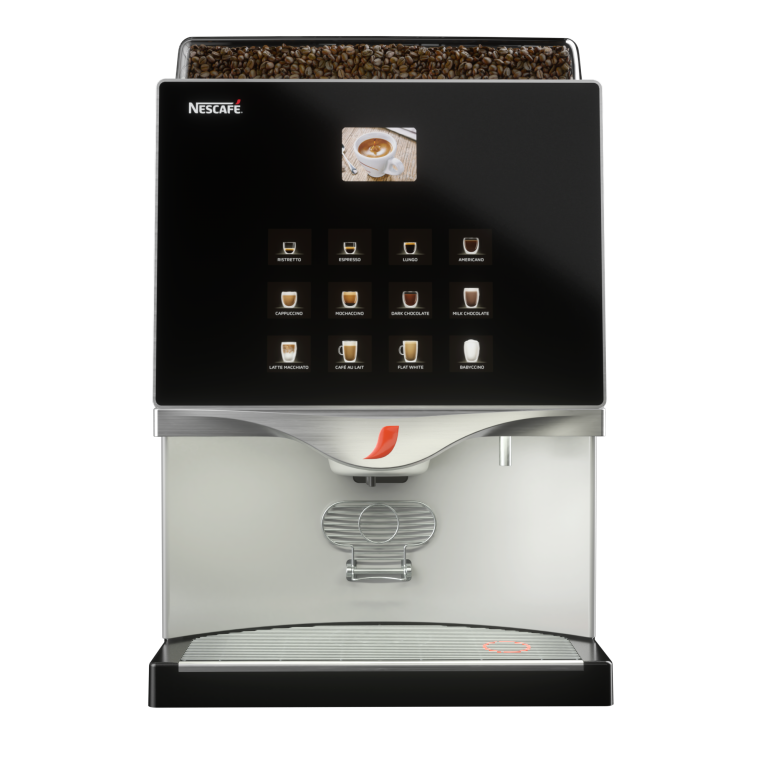 Máquina de café en grano automatica para negocios